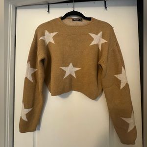 Cropped Star Sweatshirt